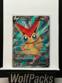 Pokemon Battle Styles - Victini V 144/163 Ultra Rare Holo - Image 1