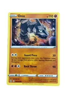New: 2021 Pokemon TCG Onix 138 Swsh08: Fusion Strike Regular Common - Image 1