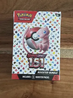 Pokemon TCG Scarlet & Violet 151 Booster Bundle Sealed New (6 packs) - Image 1