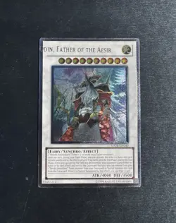 YuGiOh! Odin, Father Of The Aesir STOR - Error Misprint Name Shift Mint - Image 1