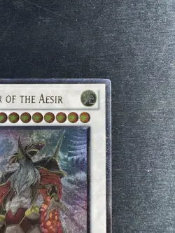 YuGiOh! Odin, Father Of The Aesir STOR - Error Misprint Name Shift Mint - Image 4