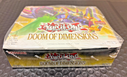 Yu-Gi-Oh Doom of Dimensions 1st edition Booster Box (24 Packs!) Factory Sealed - Image 2