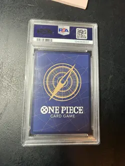 2025 One Piece Gum-Gum Fire-Fist Pistol Red Hawk Alternate Art #OP11-114 PSA 10 - Image 2