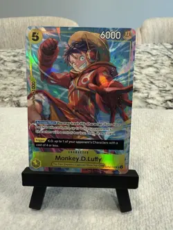 2x — One Piece Card Game OP07-109 Monkey.D.Luffy Illustration Box Full Art - Image 1