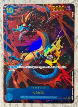 Kaido OP05-118 Secret Rare English One Piece Awakening of the New Era NM - Image 1