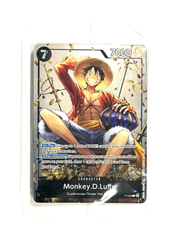 Monkey.D.Luffy P-075 SEALED Promo ONE PIECE OP13 - Carrying on His Will EN NM/M - Image 1