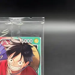 Monkey D. Luffy Ichiban Kuji OP13-001 Leader Promo Limited One Piece Card Sealed - Image 4