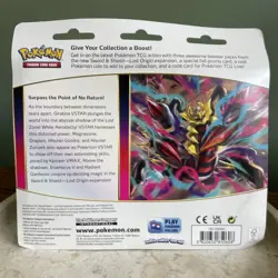 Pokemon TCG Lost Origin 3 Booster Blister Pack Regigigas Promo Card New Sealed - Image 2