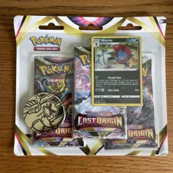 Pokemon TCG Lost Origin 3 Booster Blister Pack Regigigas Promo Card New Sealed - Image 4