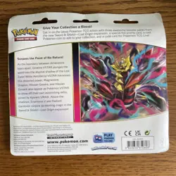 Pokemon TCG Lost Origin 3 Booster Blister Pack Regigigas Promo Card New Sealed - Image 5