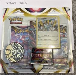 Pokemon TCG Lost Origin - Regigigas Triple Blister/3 Pack Booster - New/Sealed - Image 1