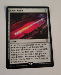 MtG Chaos Wand (AFC-201) Rare English MINT - Image 1