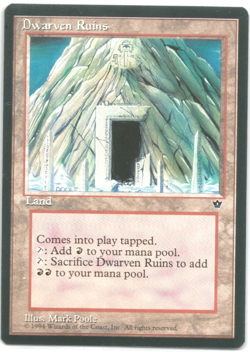 MTG - Dwarven Ruins - Fallen Empires - ENG - LP - Image 1