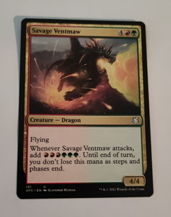 MtG Savage Ventmaw (AFC-191) Uncommon English MINT - Image 1