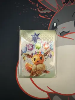 Pokemon Prismatic Evolutions ETB Elite Eevee Deck Sleeves 65 Count NEW SEALED - Image 1
