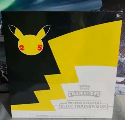 Pokemon TCG 25th Anniversary Celebrations Pokemon Center Elite Trainer Box ETB 820650809866 - Image 1