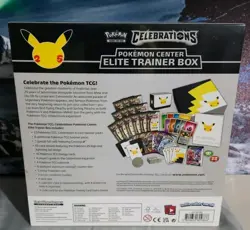 Pokemon TCG 25th Anniversary Celebrations Pokemon Center Elite Trainer Box ETB 820650809866 - Image 2