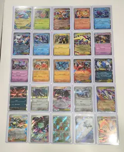 2025 Pokemon Mega Evolution Lot of 25 Holo, Mega EX, and Chase Cards - Image 1