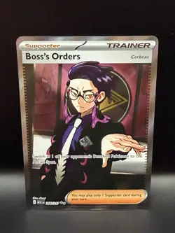 Pokemon Trainer Boss's Orders [Corbeau] 256/217 Ascended Heroes Ultra Rare Holo - Image 1
