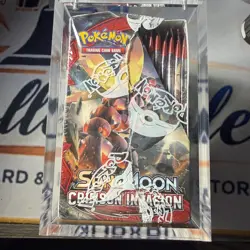 Pokemon TCG - Sun & Moon Crimson Invasion Booster Box W/ Acryllic(2) - Image 4