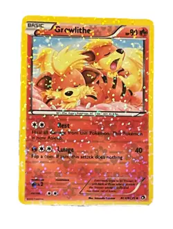 *HOLO RARE* Growlithe RC4/RC25 Legendary Treasures Radiant Pokemon TCG - Image 1