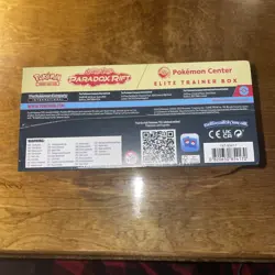 Pokemon Center Exclusive Paradox Rift ETB Roaring Moon Elite Trainer Box - Image 5