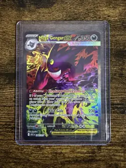 MINT Mega Gengar ex 284/217 SIR Pokemon Ascended Heroes English See pictures! - Image 1