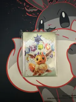 Pokemon Prismatic Evolutions ETB Elite Eevee Deck Sleeves 65 Count NEW SEALED - Image 1