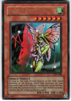 Insect Princess IOC-080 Yugioh TCG Ultra Rare MP - Image 1