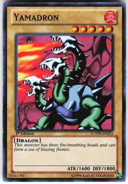 Yamadron LCYW-EN225 Yugioh TCG Super Rare 1st Ed MP - Image 1