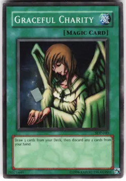 Graceful Charity SDP-040 Yugioh TCG Super Rare HP/MP - Image 1