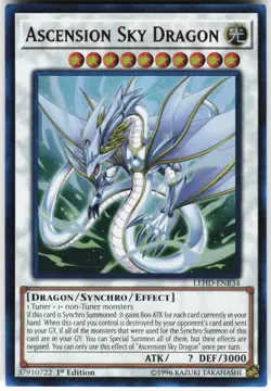 Ascension Sky Dragon LEHD-ENB34 Yugioh TCG Ultra Rare LP - Image 1
