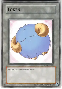 Token: Sheep (Blue) TKN1-EN001 Yugioh TCG Common VLP - Image 1