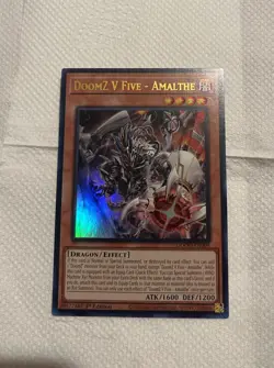 Yugioh Doom of Dimensions - DoomZ V Five - Amalthe - Ultra Rare - DOOD-EN009 - Image 1