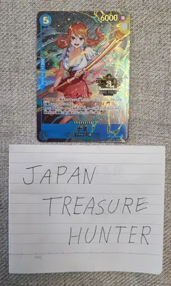 Nami SR OP11-054 [Promo] 3rd Anniversary Set ONE PIECE Card Japanese- NM - Image 2