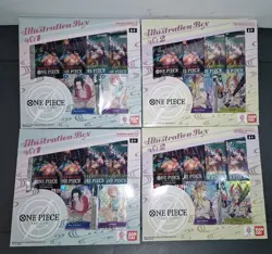 1 of each One Piece TCG Illustration Box Volume 1 And 2 PAIR *SEALED* Op06 Op07 - Image 4