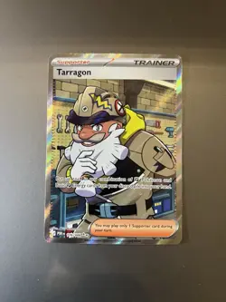 Tarragon Full Art Trainer - 116/088 Perfect Order Pokemon Card TCG - Image 1