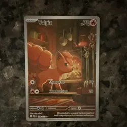 Pokemon Vulpix 138/132 Me01 Mega Evolution Holo Illustration Rare Basic 70 HP - Image 1