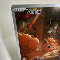 Pokemon Vulpix Illustration Rare Holo 138/132 Me01 Mega Evolution HP 70 TCG Card - Image 2