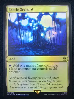 Exotic Orchard Foil - WHO - Mtg Card #AI - Image 1