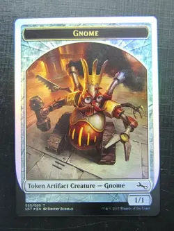Gnome - Unstable Foil Token - Mtg Card # 5H27 - Image 1
