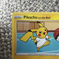 Pokemon Pikachu On The Ball UK Exclusive Futsal Promo Card 001/005 UNSEALED - Image 2