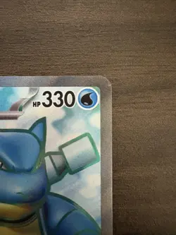 Blastoise ex SR 186/165 SV2a Pokemon Card 151 - Pokemon Card Japanese - Image 3