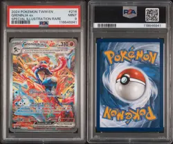 Pokemon Twilight Masquerade Greninja EX Special Illustration Rare 214/167 PSA 9 - Image 3