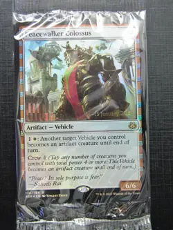 MTG Magic Cards: PEACEWALKER COLOSSUS Promo FOIL # - Image 1