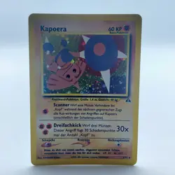 Pokemon TCG Karte Kapoera 3/75 Neo Discovery Holo Rare WOTC 1999 - Image 1