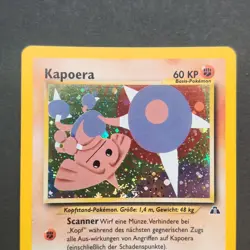 Pokemon TCG Karte Kapoera 3/75 Neo Discovery Holo Rare WOTC 1999 - Image 3