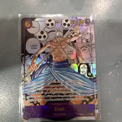 Bandai One Piece Enel Full Art Holo OP15-118 8000 Power Character Card English - Image 1