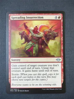 Spreading Insurrection - Uncommon - Mtg Card #52M - Image 1