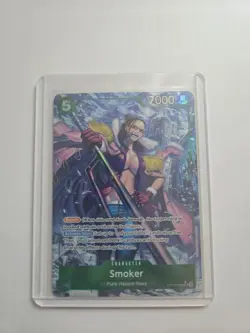 Smoker (Alt Art) OP10-030 SR Royal Blood - ONE PIECE Card Game English Near Mint - Image 1